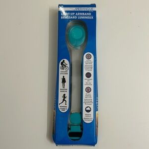 Light up arm band cycling walking running exercise night dark ultra bright LED